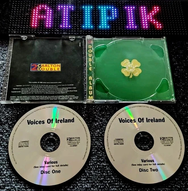 🍀 Voices Of Ireland  - Double CD Folk Rare Import Angleterre 🎶 – photo 3